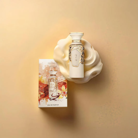 Crème of Clouds Fragrance World 100ML – Perfume Unisex Gourmand | Coco, Vainilla y Caramelo Cremoso