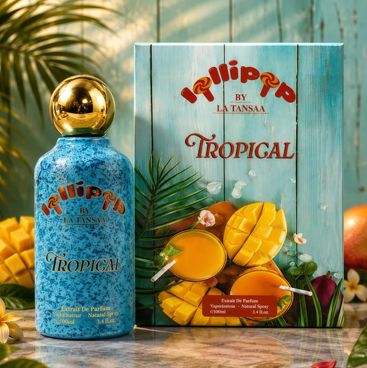 Lollipop Tropical LATANSAA | Eau de Parfum Unisex 100ml | Fragancia Tropical, Especiada y Amaderada