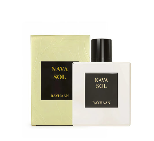 Nava Sol Rayhaan Eau de Parfum Unisex 100ml | Fragancia Floral, Almizclada y Amaderada