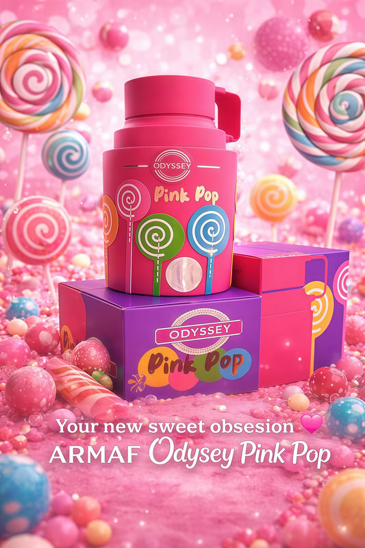 Armaf Odyssey Pink Pop 100ml Perfume Unisex Fragancia Femenina Dulce y Divertida con Aroma Moderno y Personalidad Juvenil