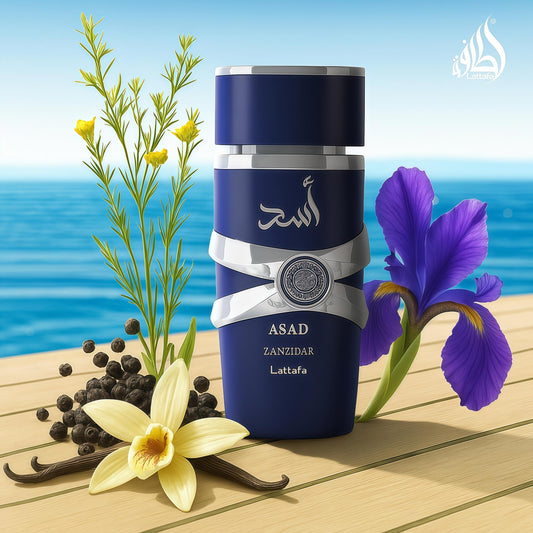 Perfume árabe Lattafa Asad Zanzibar 100ml