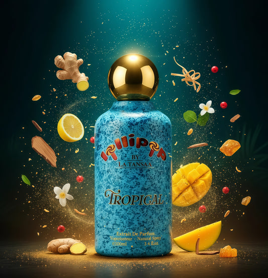 Lollipop Tropical LATANSAA | Eau de Parfum Unisex 100ml | Fragancia Tropical, Especiada y Amaderada