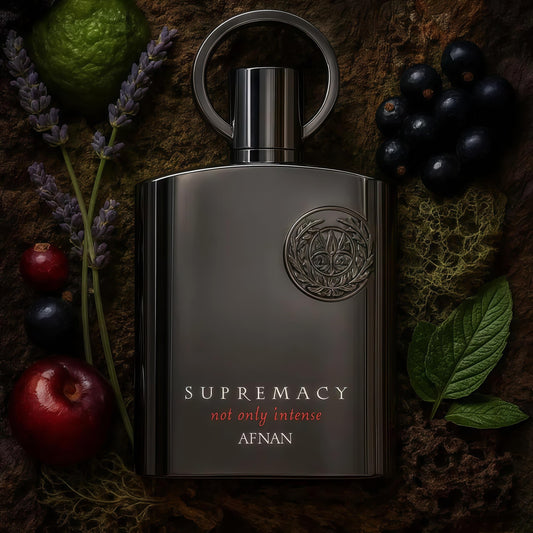 Supremacy Not Only Intense 100ml Perfume Hombre Intenso Elegante y Sofisticado con Notas de Bergamota y Patchouli