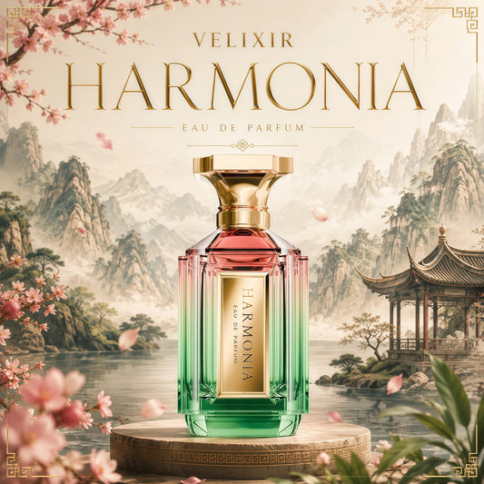 Velixir Harmonia Eau de Parfum Unisex Fragancia Floral Fresca y Amaderada 100ml para Uso Diario y Oficina