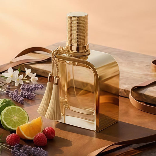 Mykonos Mayfair Extrait de Parfum Unisex 100ml Fragancia Afrutada Gourmand y Amaderada con Bergamota Naranja Frambuesa Caramelo Lavanda Jazmín Maderas Cuero Patchouli Sándalo