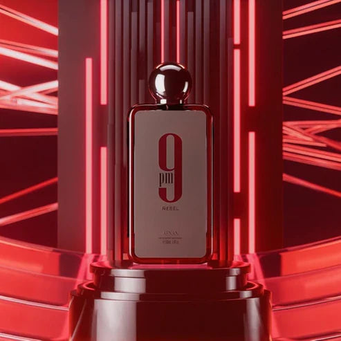 9PM Rebelde Afnan 100ML | Perfume Unisex Intenso y Duradero para Noche y Día