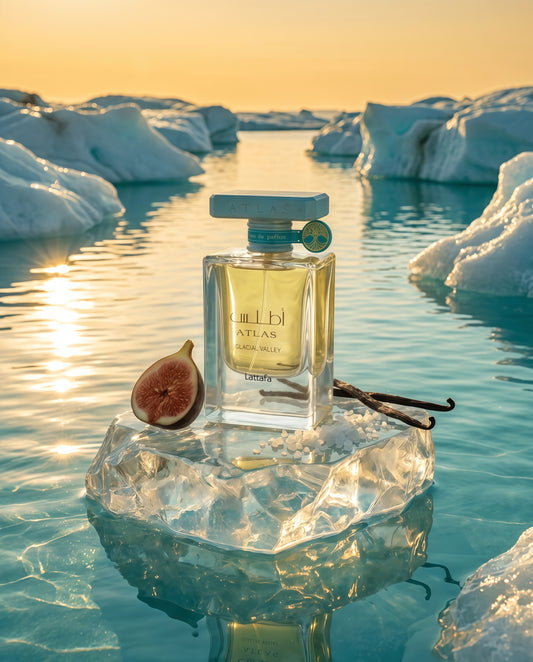 Atlas Glacial Valley Eau de Parfum Unisex 55ml Fragancia Fresca Tropical y Aromática con Notas de Piña Higo y Menta