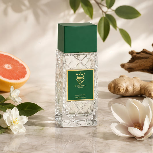 Bujairami Vibration Extrait de Parfum Unisex 100 ml Fragancia Cítrica Floral y Amaderada para Uso Diario y Ocasiones Especiales