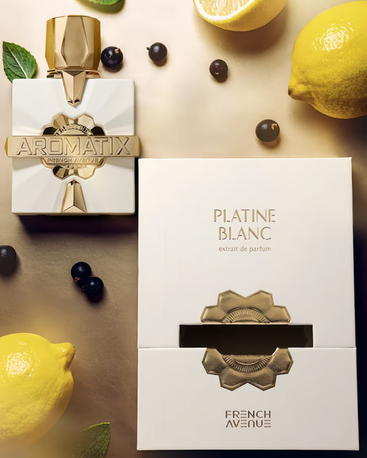 Aromatix Platine Blanc X French Avenue para Hombres y Mujeres Eau de Parfum Unisex