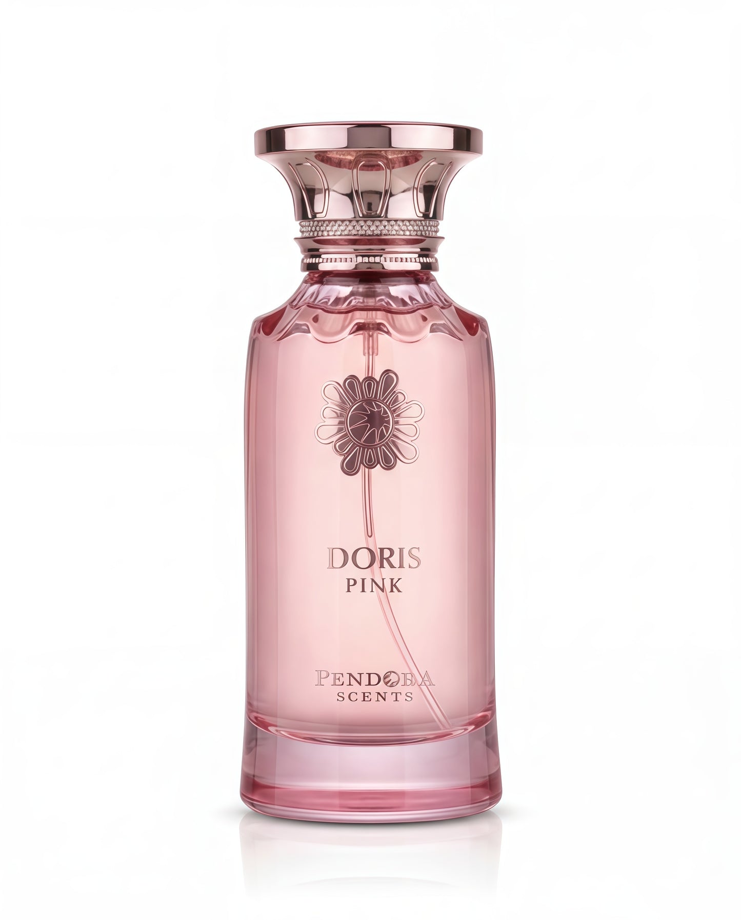 Pendora Scents Paris Corner Doris Pink Eau de Parfum 100 ml Fragancia Floral-Frutal Romántica y Dulce para Mujer con Notas de Rosa y Peonía