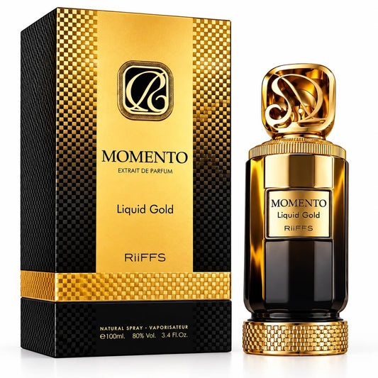 Nuevo Momento Liquid Gold Extrait De Parfum 100ml perfume unisex Viral Novedad