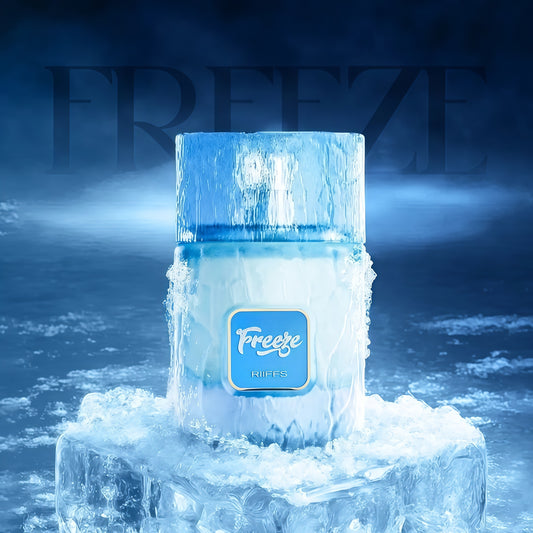 FREEZE Riiffs Perfume Unisex 100ml - Fragancia Fresca y Atractiva para Hombres y Mujeres
