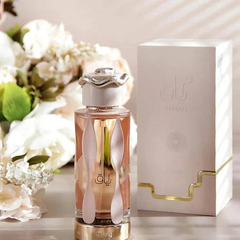 Perfume Árabe Lattafa Teriaq 100ML: Fragancia Unisex de Lujo con Notas Amaderadas y Florales