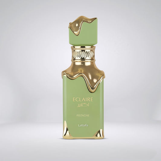 Eclaire Pistache Lattafa 100ML – Perfume Unisex Oriental Vainilla con Pistacho, Coco y Vainilla