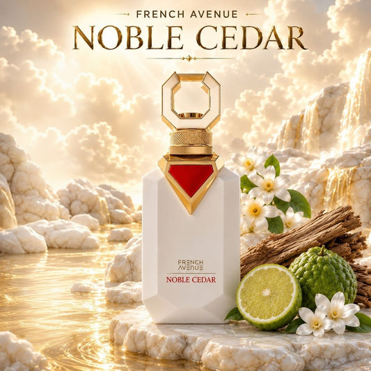 Noble Cedar Extrait de Parfum Unisex 100ml French Avenue Fragancia Cítrica Floral y Amaderada para Primavera y Verano