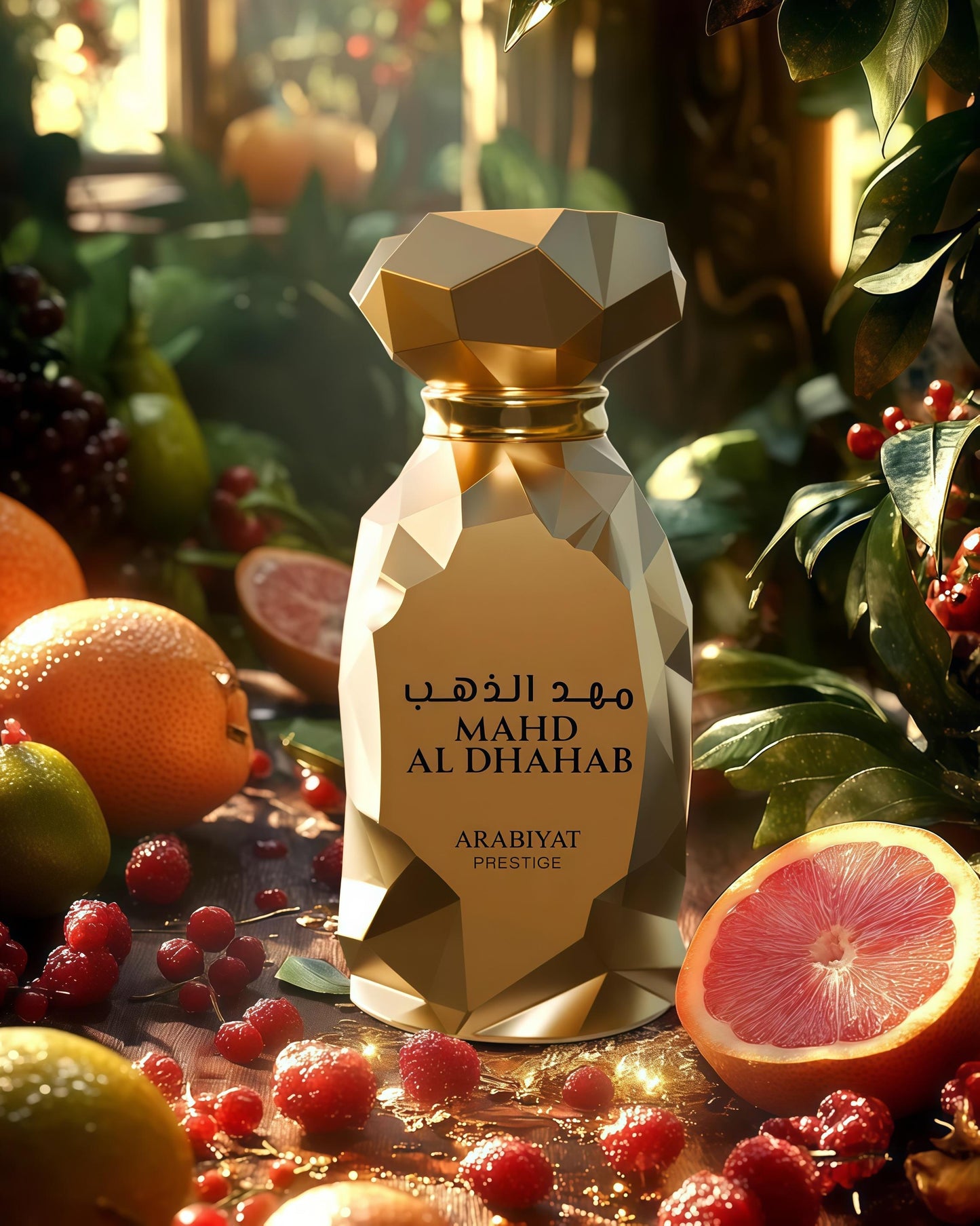 Mahd Al Dhahab Eau de Parfum Unisex 100 ml Fragancia Cítrica Aromática y Ambarada con Notas de Pomelo Bergamota y Sándalo