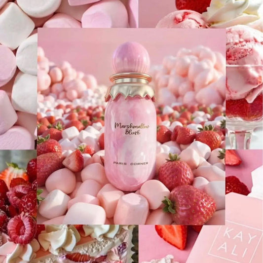 Paris corner Marshmallow Blush 100ML: Perfume Árabe, Dulce Seducción, Encanto Oriental y Lujo Exclusivo
