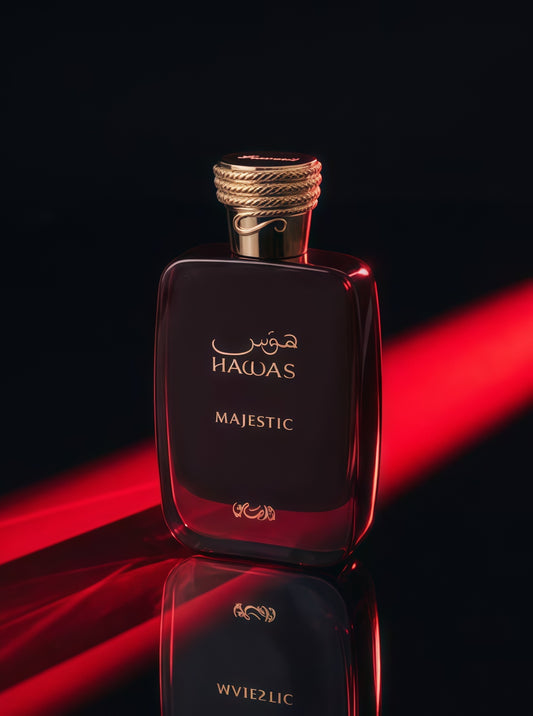 Hawas Majestic Eau de Parfum Unisex 100 ml Fragancia Cítrica Amaderada y Elegante para Uso Diario y Ocasiones Especiales