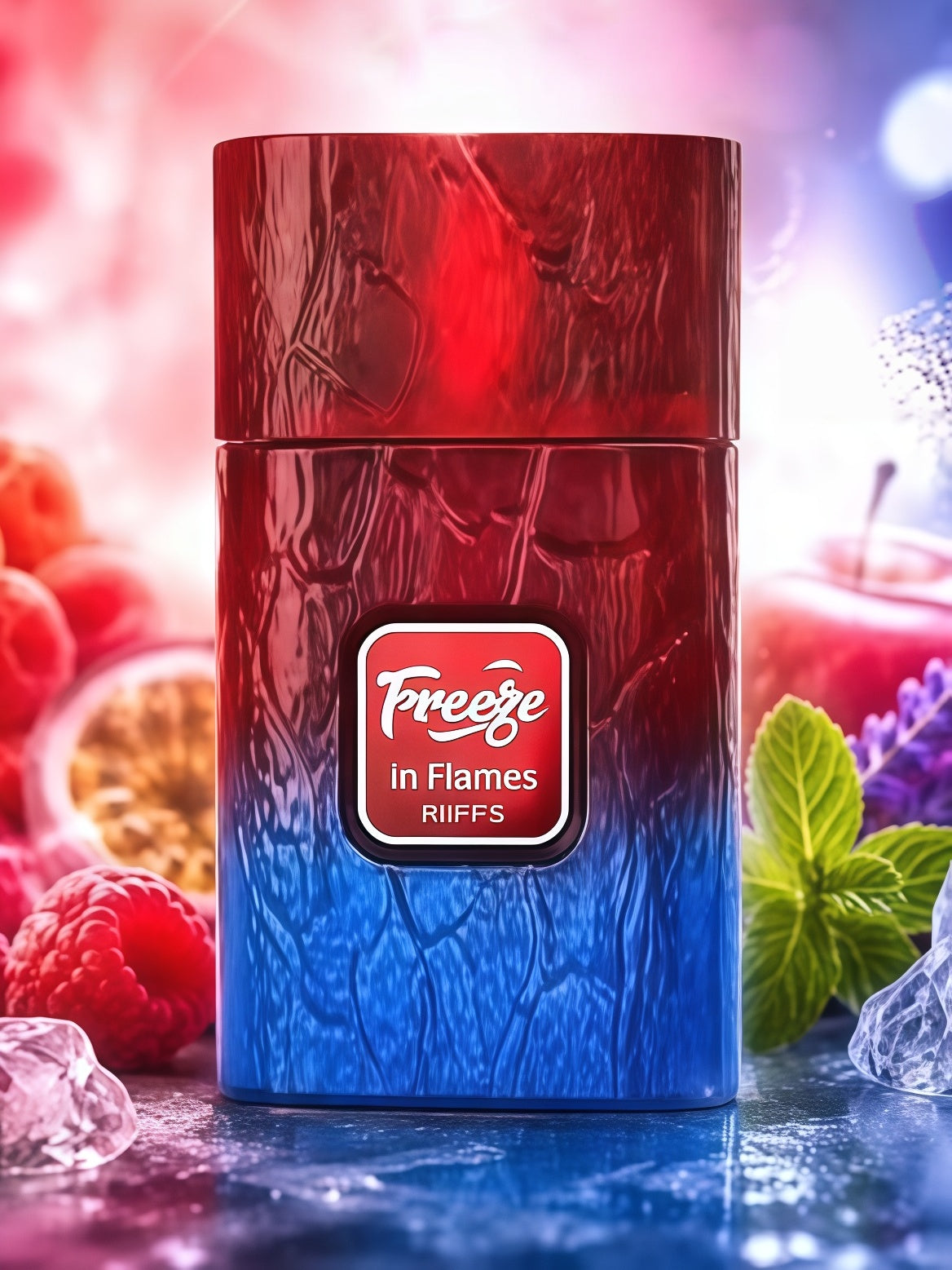 Freeze In Flames 100ml Perfume Unisex Fragancia Afrutada Aromática y Amaderada para Uso Diario y Actividades al Aire Libre
