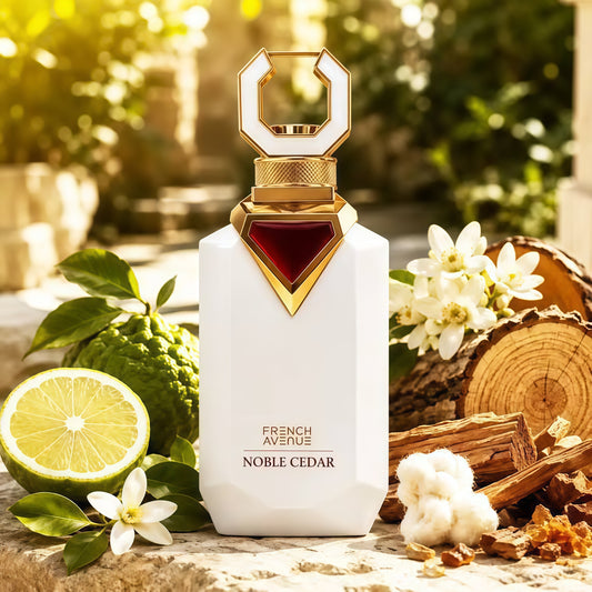 Noble Cedar Extrait de Parfum Unisex 100ml French Avenue Fragancia Cítrica Floral y Amaderada para Primavera y Verano