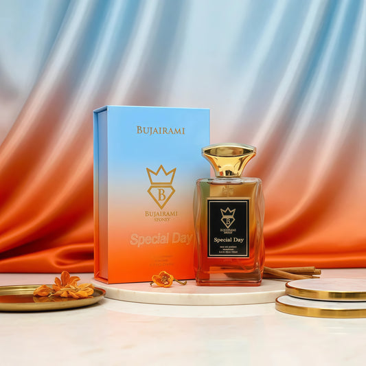 Bujairami Special Day Eau de Parfum Unisex 100ml Fragancia Floral Afrutada y Gourmand para Momentos Especiales y Ocasiones Románticas