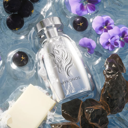 Mykonos Untamed Extrait De Parfum 100ml - Fragancia Unisex Elegante con Notas Cítricas y Florales para Uso Diario y Especial