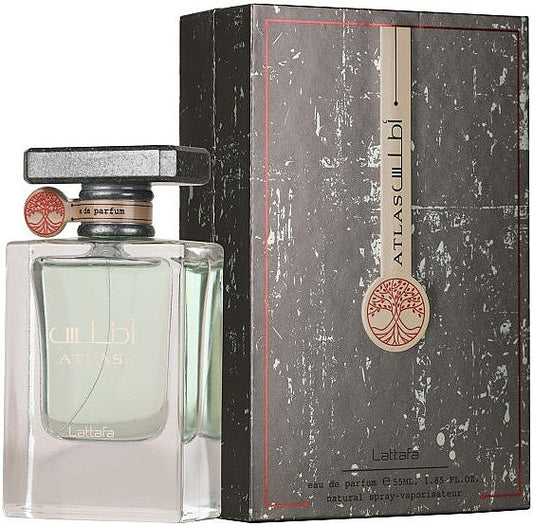 Atlas Perfumes para Hombres y Mujeres Fragancia Marina con Notas de Sal Limón Davana Iris Ámbar Gris Musgo de Roble y Sándalo