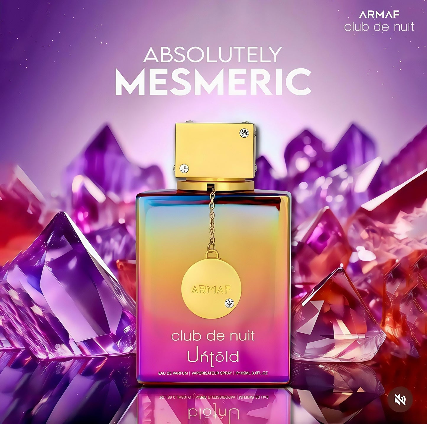 Armaf Club De Nuit Untold 105ML - Perfume Unisex con Ámbar y Maderas de Larga Duración