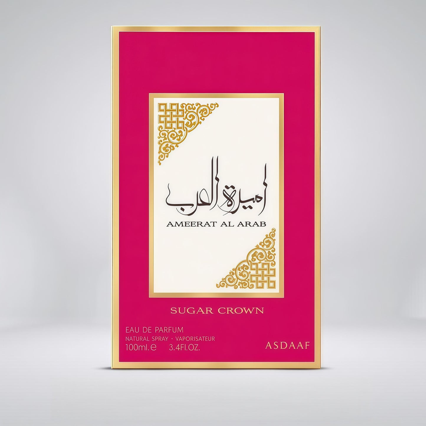 Ameerat Al Arab Sugar Crown 100ML – Perfume Dulce Oriental | Femenino, Elegante y Seductor