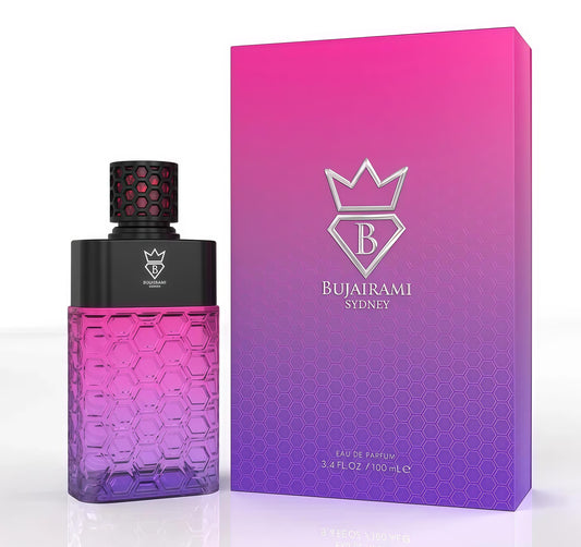 Bujairami Candy Crush Eau de Parfum Mujer 100ml Fragancia Gourmand Dulce y Cremosa con Pera Vainilla y Malvavisco para Ocasiones Especiales
