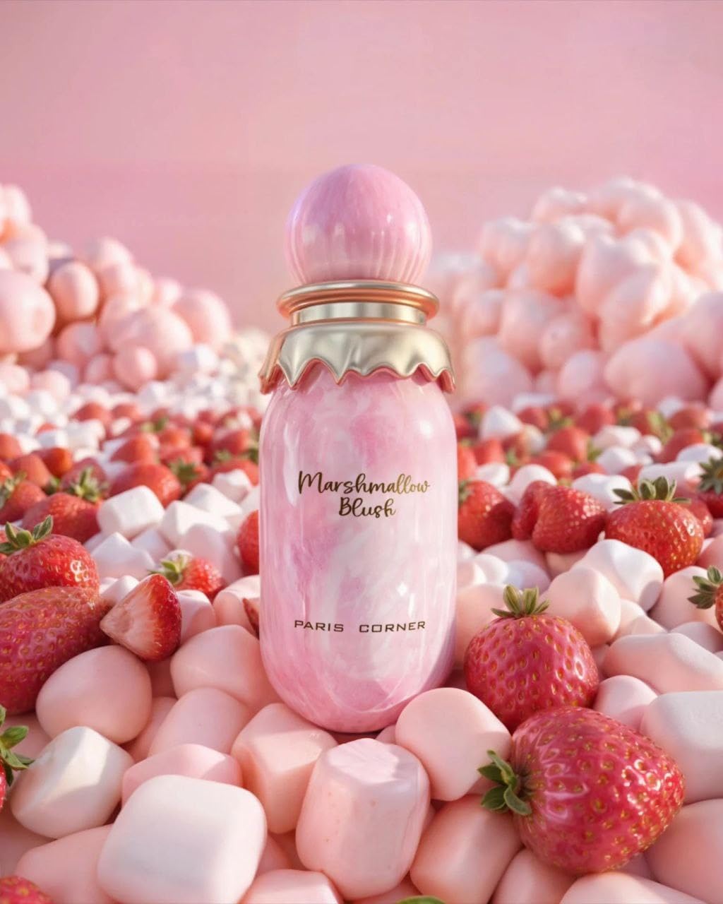 Paris corner Marshmallow Blush 100ML: Perfume Árabe, Dulce Seducción, Encanto Oriental y Lujo Exclusivo