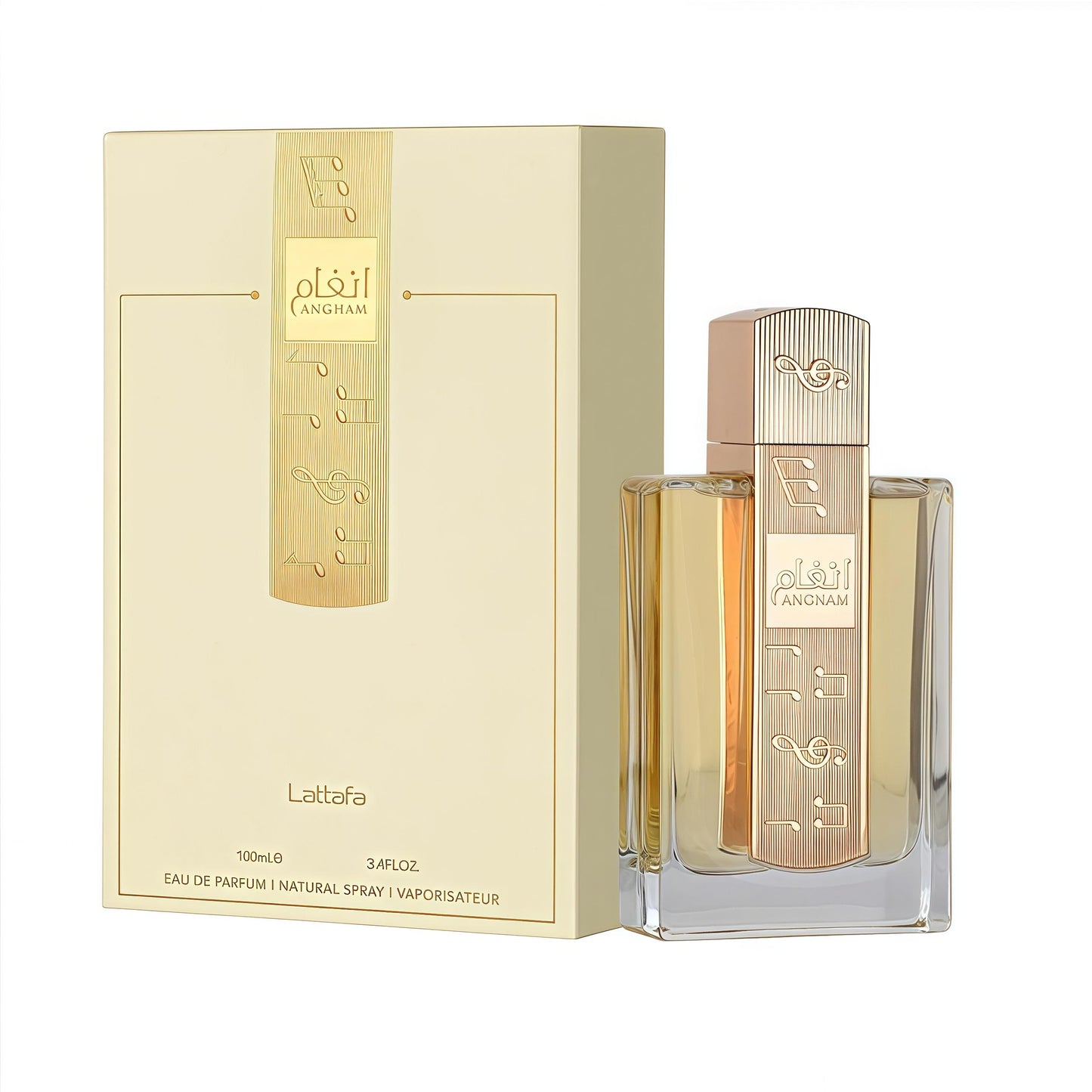 Perfume Angham Lattafa 100ML Unisex: Fragancia Árabe de Lujo y Elegancia Duradera