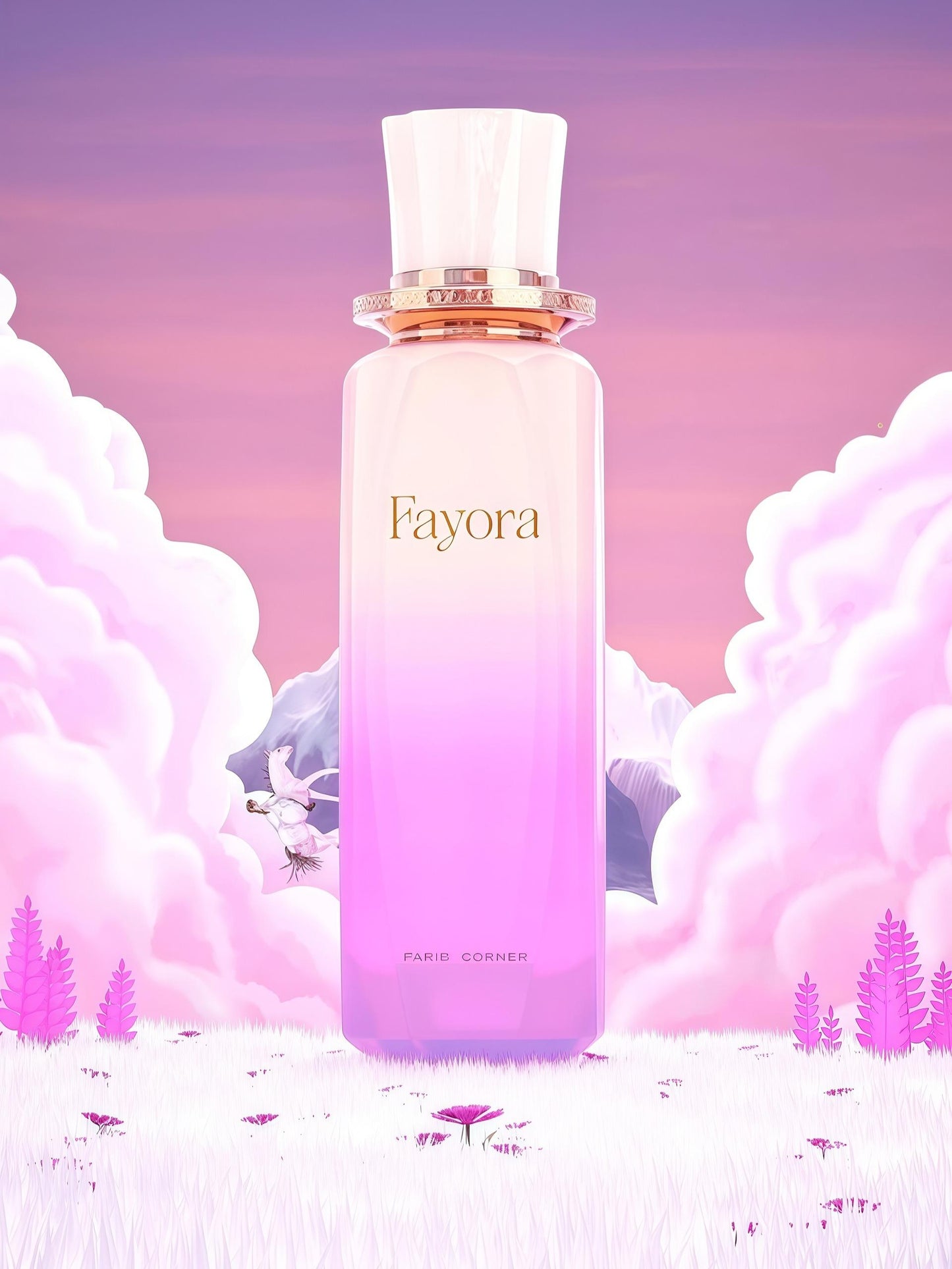 Fayora Paris Corner 100ML – Perfume Femenino Floral Frutal con Maracuyá, Rosa y Vainilla