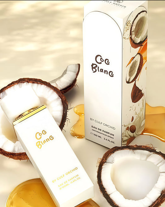 CoCo Blanco Eau de Parfum 100ml Unisex Fragancia Dulce Cremosa y Envolvente con Notas de Coco Caramelo y Mantequilla para Momentos Especiales