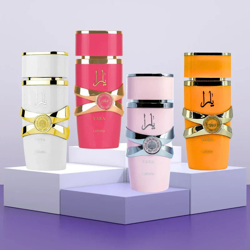 Colección Perfumes de Yara 25ml 4 unidades de Lattafa