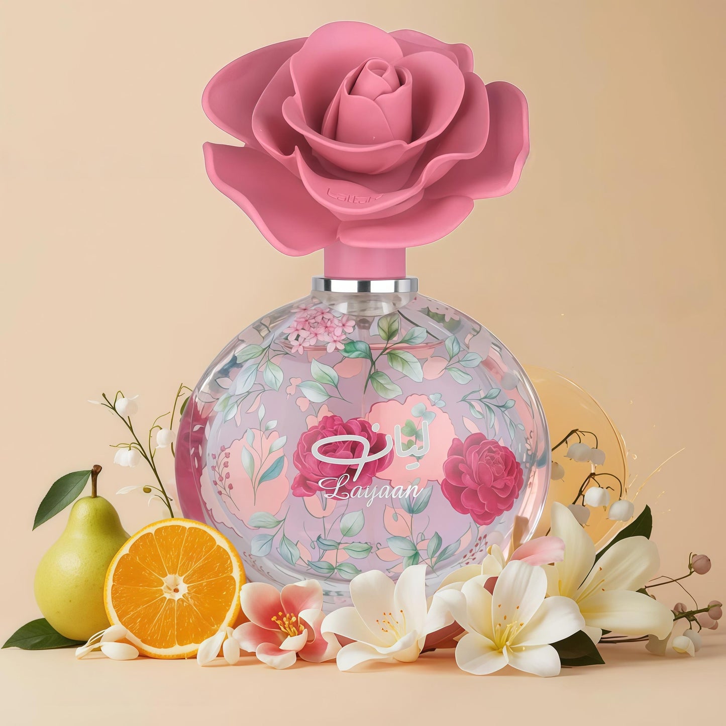 Layaan Lattafa Perfumes – Eau de Parfum 75ML | Fragancia Unisex Floral y Amaderada