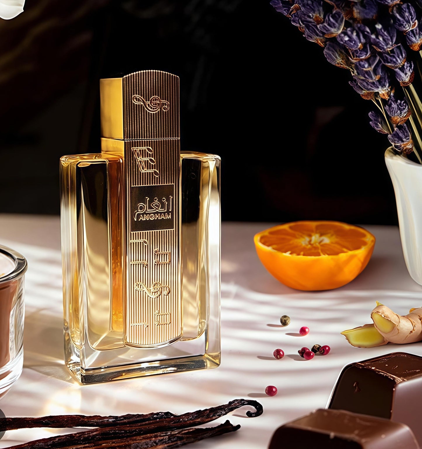 Perfume Angham Lattafa 100ML Unisex: Fragancia Árabe de Lujo y Elegancia Duradera