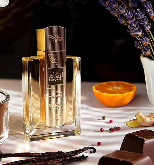 Perfume Angham Lattafa 100ML Unisex: Fragancia Árabe de Lujo y Elegancia Duradera