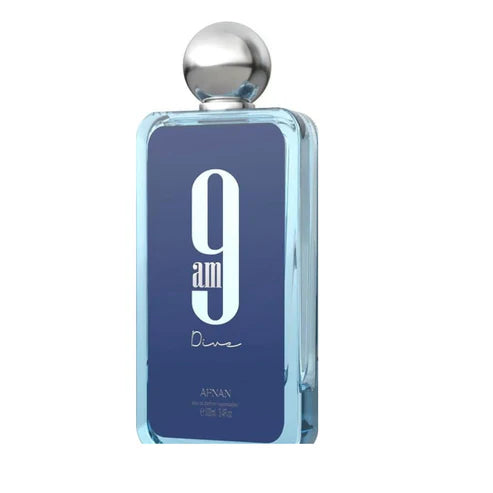 9AM Dive de Afnan 100ML | Perfume Masculino Refrescante y Duradero para el Día
