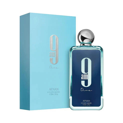 9AM Dive de Afnan 100ML | Perfume Masculino Refrescante y Duradero para el Día
