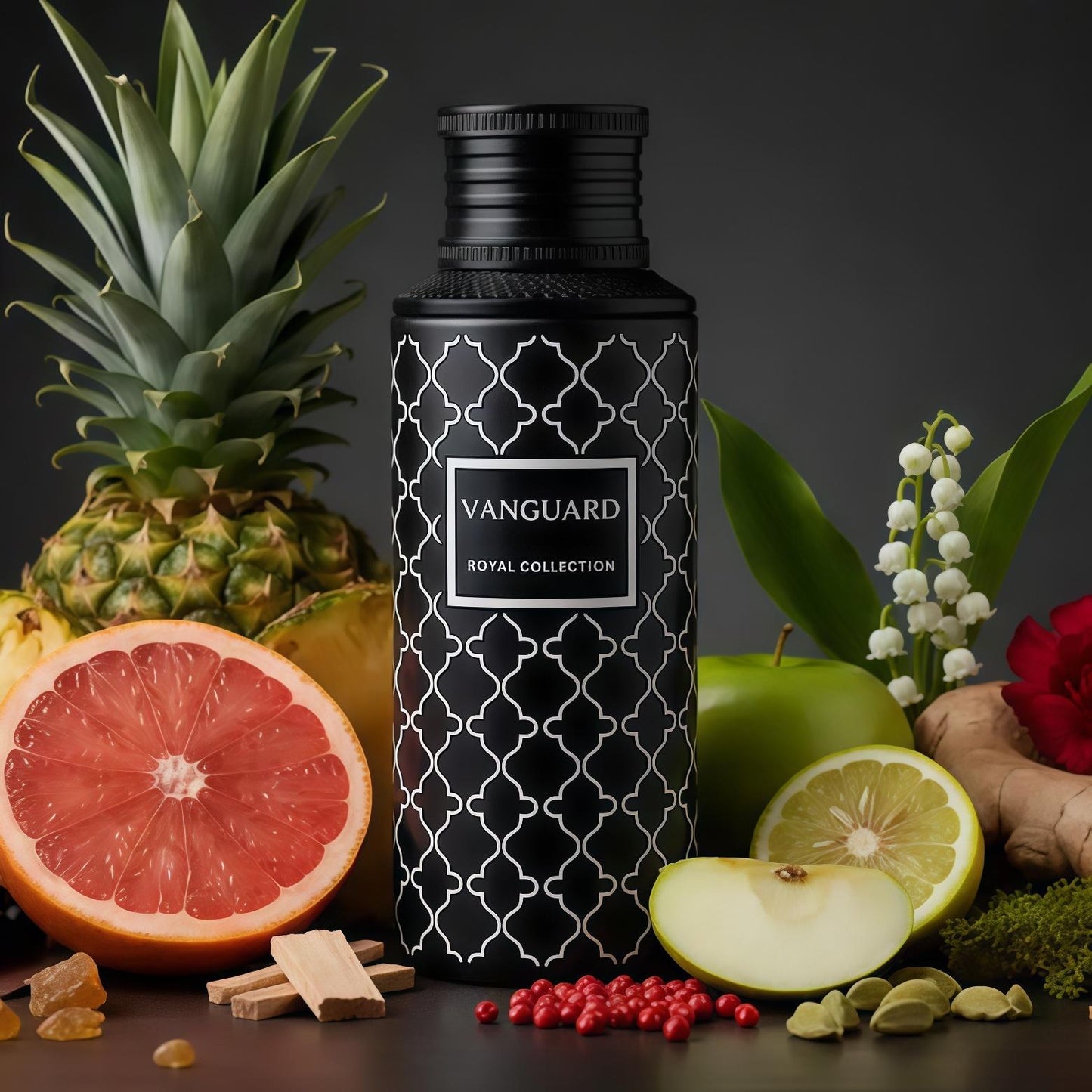 Vanguard Eau de Parfum Unisex 100ml Fragancia Afrutada Floral Amaderada y Almizclada para Uso Diario y Ocasiones Especiales