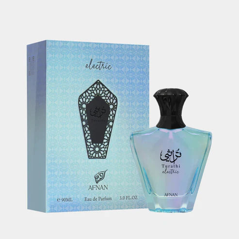Afnan Turathi Electric 90ML – Perfume Unisex Floral y Frutal | Nueva Fragancia 2025
