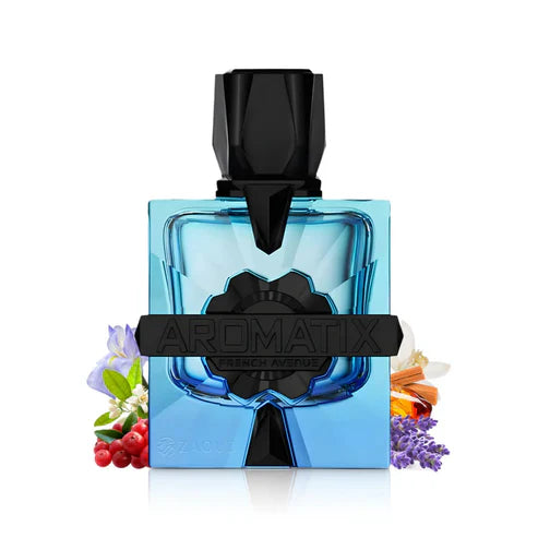 Aromatix X Magnetiq Extrait de Parfum – French Avenue 100ML | Perfume Unisex Amaderado Oriental con Bergamota, Iris y Vainilla