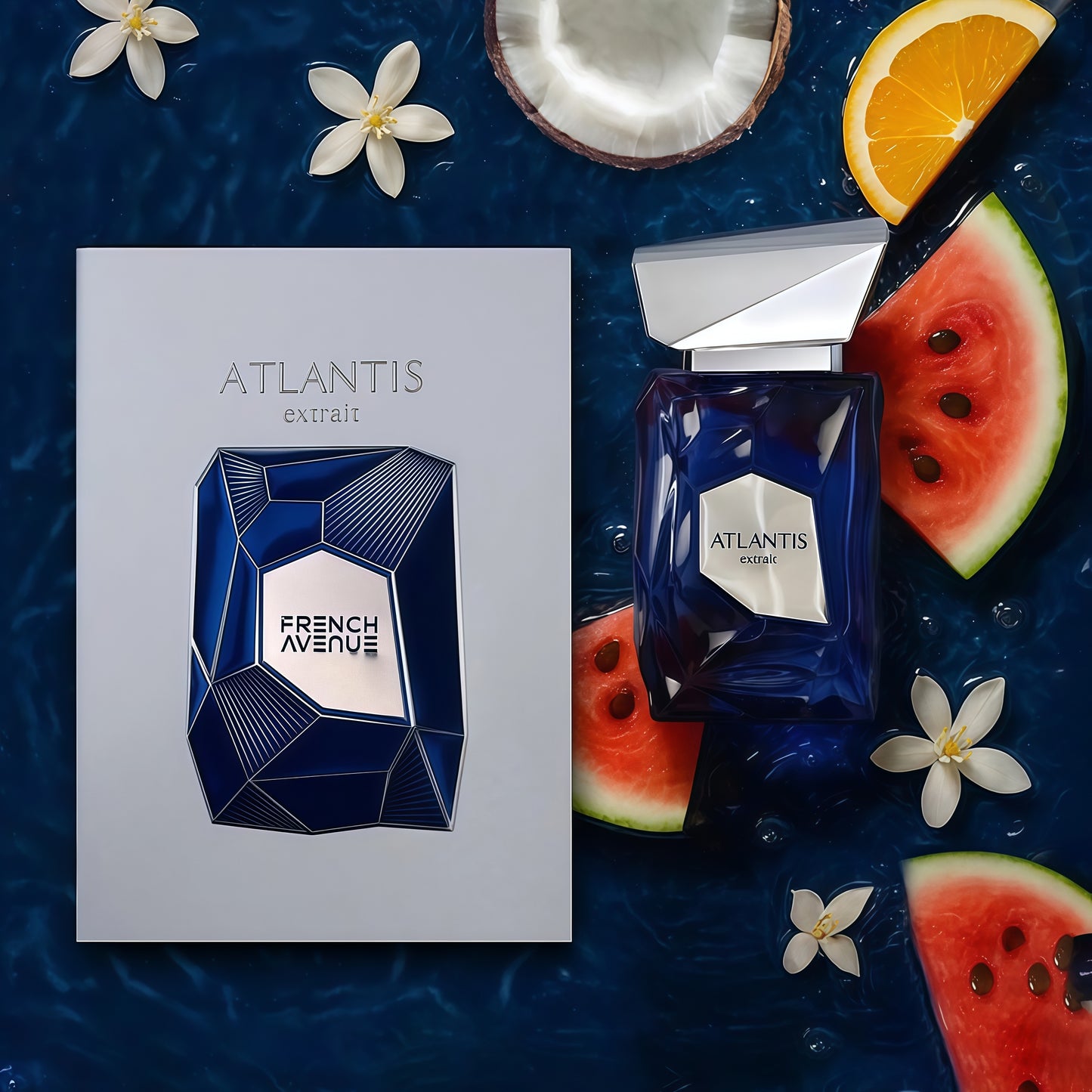 Atlantis Extrait French Avenue 100ML – Perfume Unisex Aromático Acuático | Fresco, Tropical y Elegante