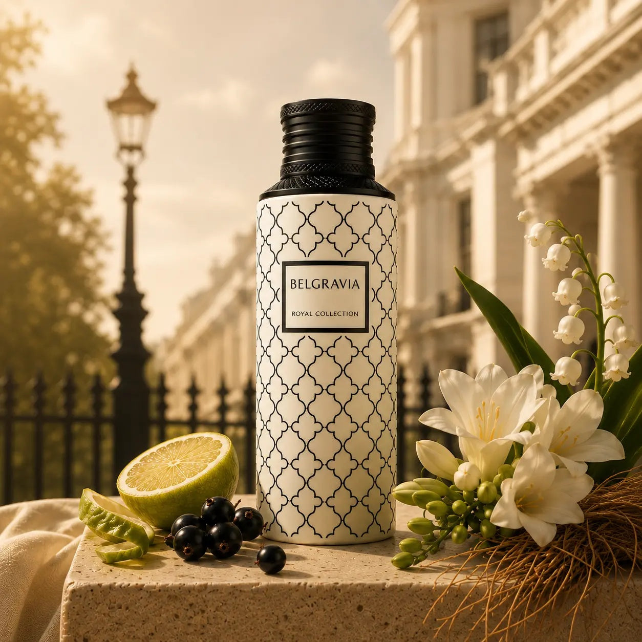 Belgravia MAISON ASRAR Eau de Parfum Unisex - Perfume Floral Amaderado con Grosella Negra y Lirio de los Valles para Hombres y Mujeres