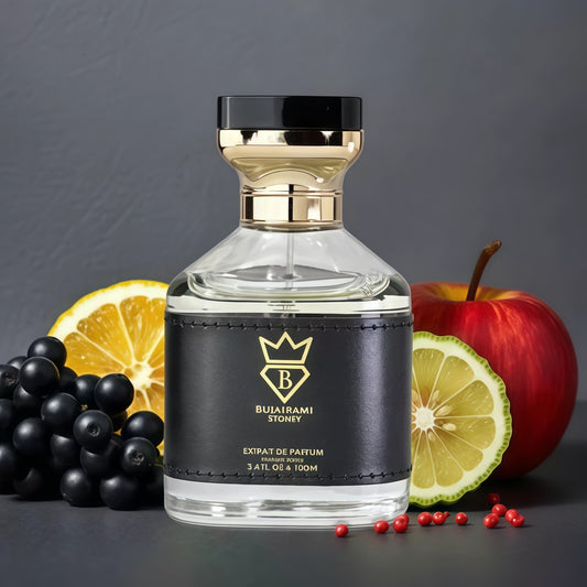 Bujairami Kingsman Extrait de Parfum 100ml Fragancia Unisex Afrutada Fresca y Amaderada con Bergamota y Piña para Ocasiones Especiales