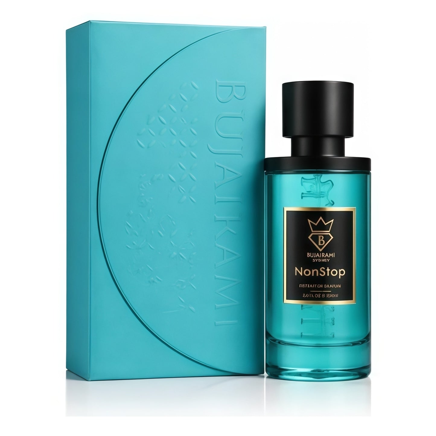 Bujairami NonStop Extrait de Parfum 100ml - Fragancia Fresca con Notas de Frutas y Flores para un Aroma Duradero y Atractivo