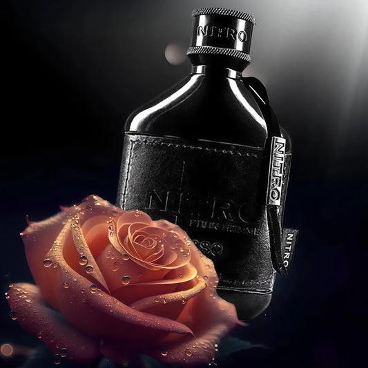 Dumont Nitro Black para Hombres Eau de Parfum 100ml Aroma Fresco Frutal y Especiado Ideal para Uso Diario o Ocasiones Especiales