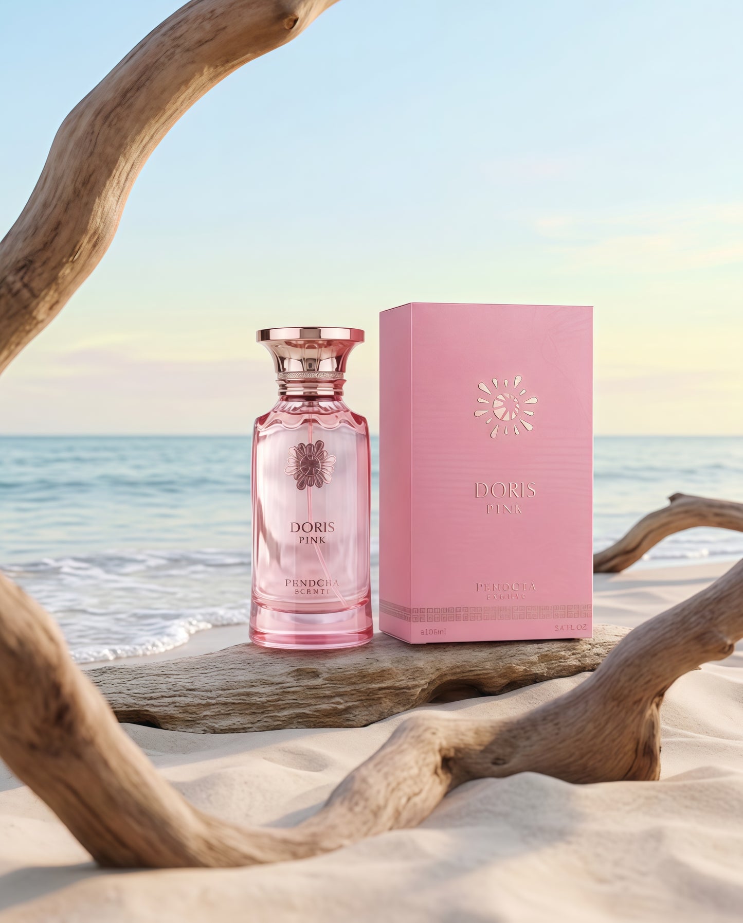 Pendora Scents Paris Corner Doris Pink Eau de Parfum 100 ml Fragancia Floral-Frutal Romántica y Dulce para Mujer con Notas de Rosa y Peonía