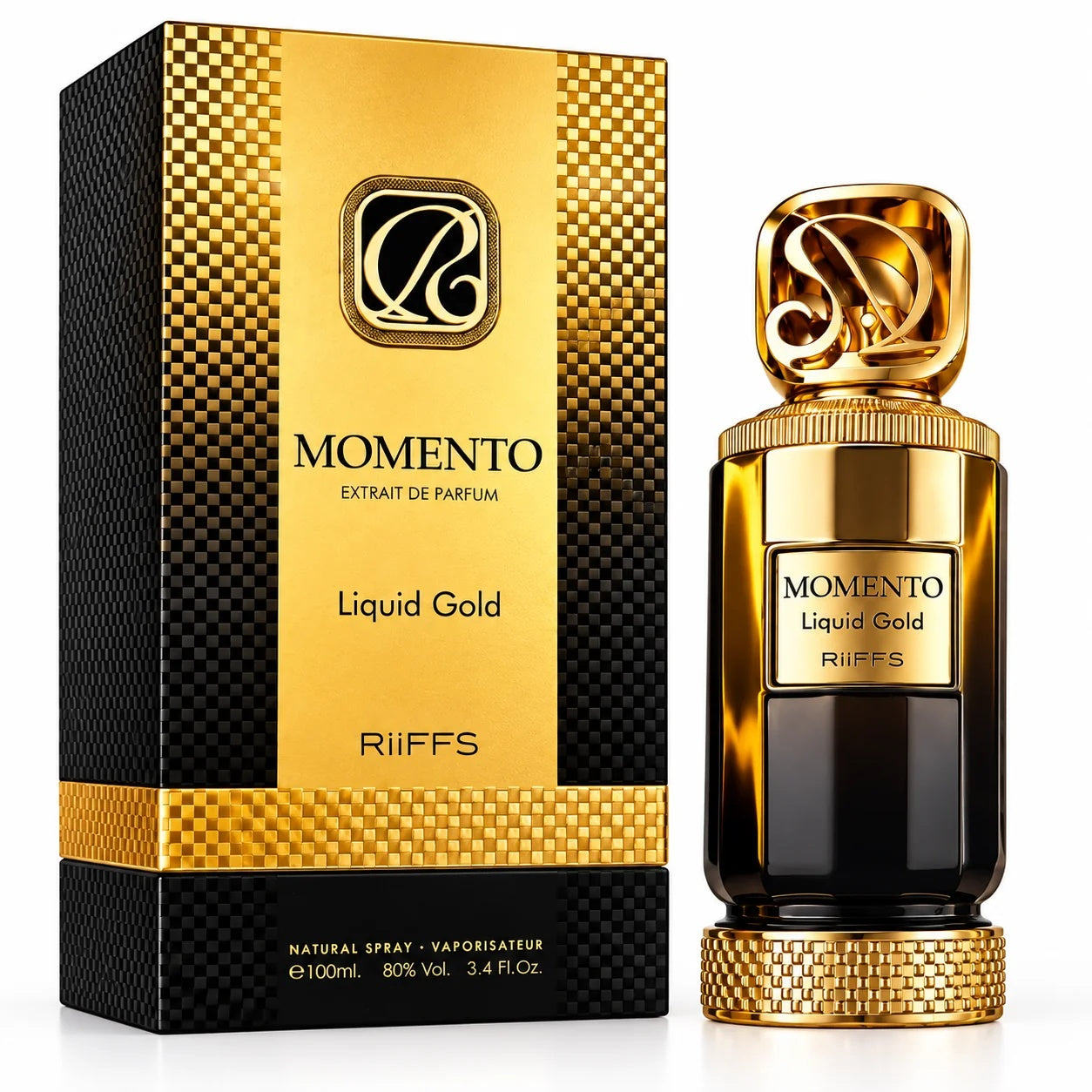 Nuevo Momento Liquid Gold Extrait De Parfum 100ml perfume unisex Viral Novedad
